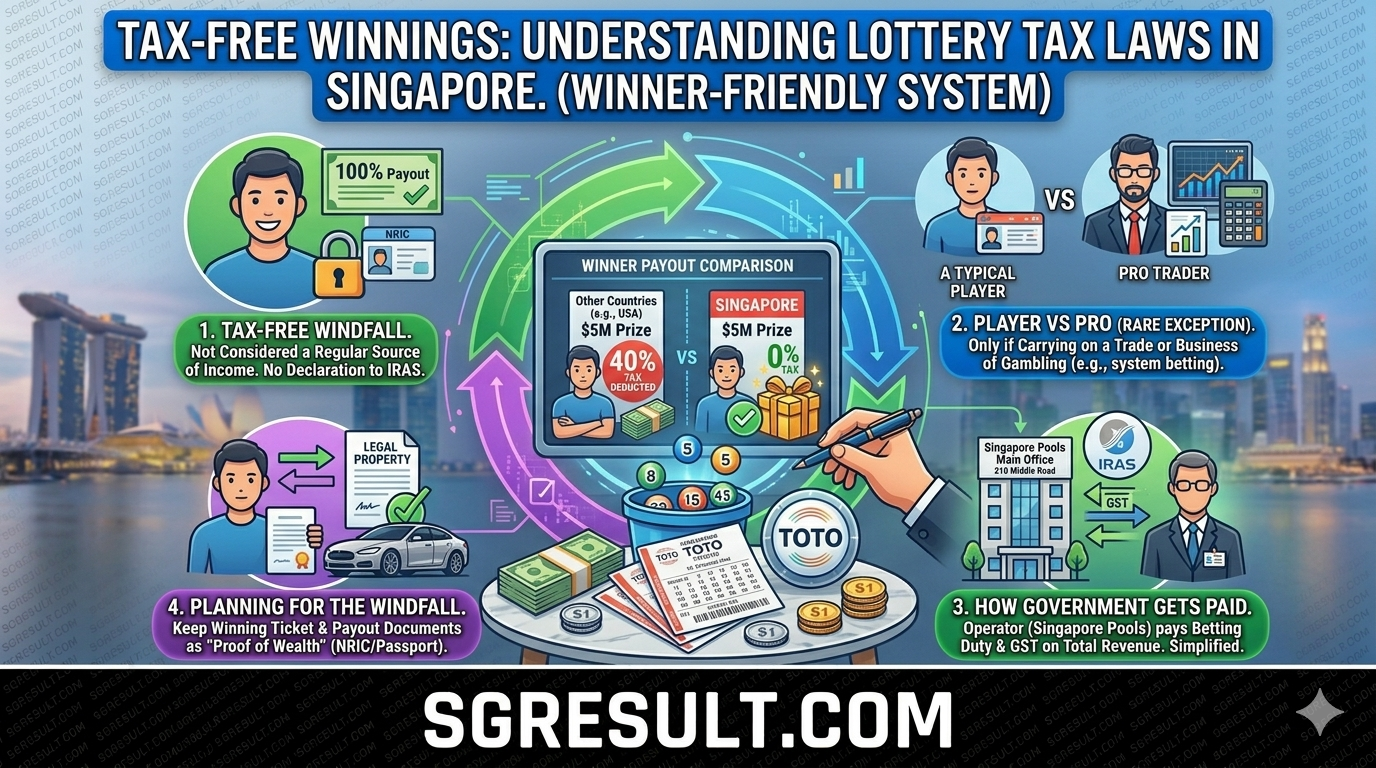 Lottery Tax Laws in Singapore