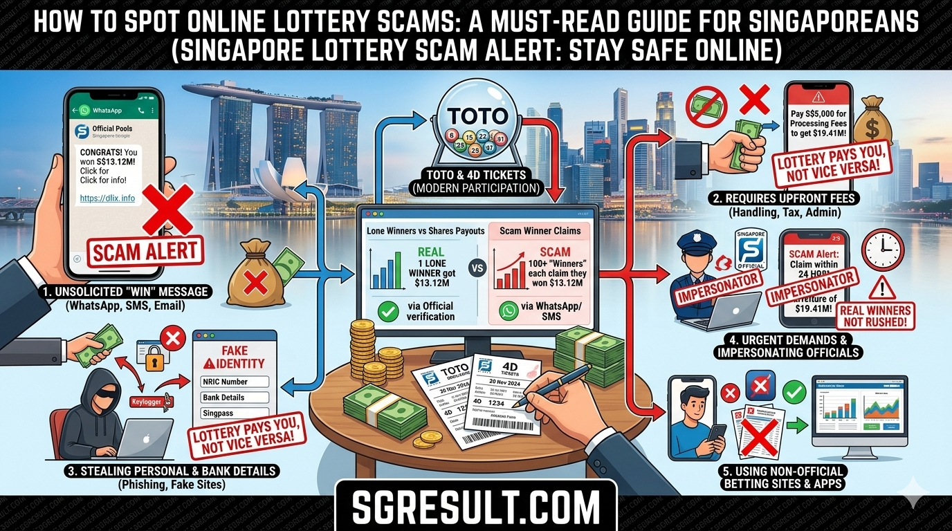 Singapore Lottery Scam Alert