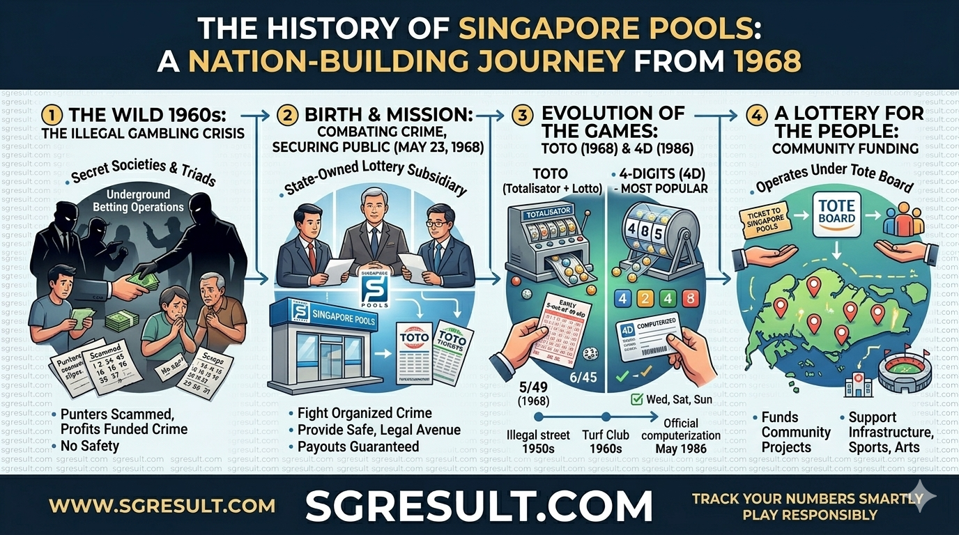 The History of Singapore Pools